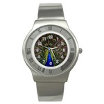 Peacock Stainless Steel Watch