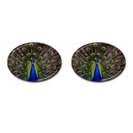 Peacock Cufflinks (Oval)
