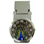 Peacock Money Clip Watch