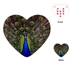 Peacock Playing Cards (Heart)
