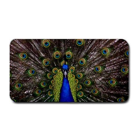 Peacock Medium Bar Mat from ArtsNow.com 16 x8.5  Bar Mat