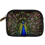 Peacock Digital Camera Leather Case