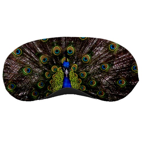 Peacock Sleeping Mask from ArtsNow.com Front