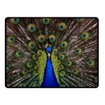 Peacock Fleece Blanket (Small)