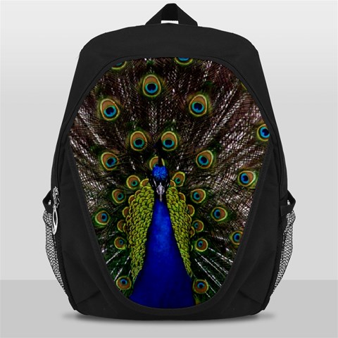 Peacock Backpack Bag from ArtsNow.com Front
