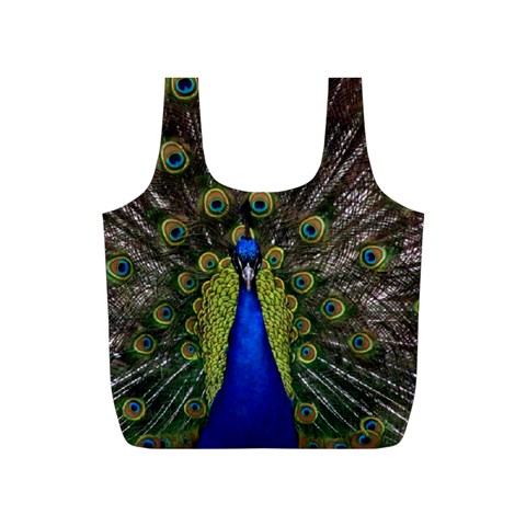 Peacock Full Print Recycle Bag (S) from ArtsNow.com Front
