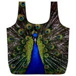 Peacock Full Print Recycle Bag (XL)