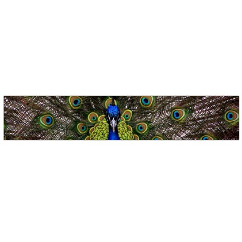 Peacock Flano Scarf (Large) from ArtsNow.com Front