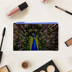 Peacock Cosmetic Bag (XS) from ArtsNow.com Front