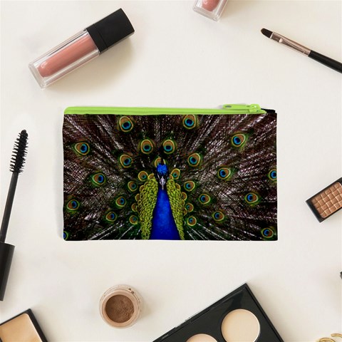 Peacock Cosmetic Bag (XS) from ArtsNow.com Back