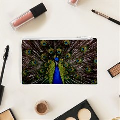 Peacock Cosmetic Bag (XS) from ArtsNow.com Back
