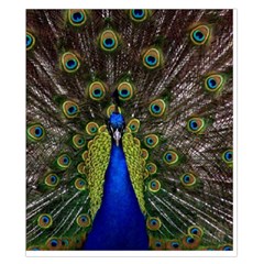 Peacock Duvet Cover Double Side (California King Size) from ArtsNow.com Back