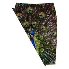 Peacock Midi Wrap Pencil Skirt from ArtsNow.com Front Left