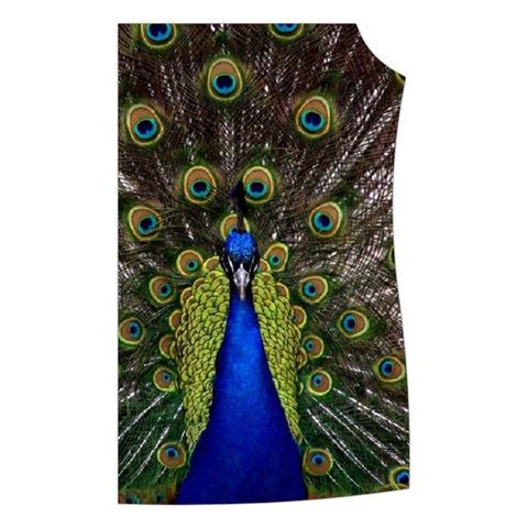 Peacock Women s Button Up Puffer Vest from ArtsNow.com Front Left