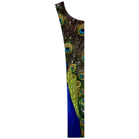 Peacock Women s Button Up Puffer Vest from ArtsNow.com Button Placket Left