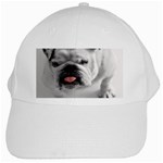 White Bulldog White Cap