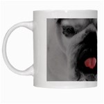 White Bulldog White Mug