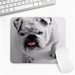 White Bulldog Large Mousepad