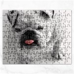 White Bulldog Jigsaw Puzzle (Rectangular)