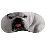 White Bulldog Sleeping Mask