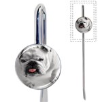 White Bulldog Book Mark
