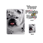 White Bulldog Playing Cards 54 (Mini)