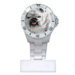 White Bulldog Plastic Nurses Watch