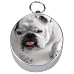 White Bulldog Silver Compass
