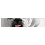 White Bulldog Flano Scarf (Small)
