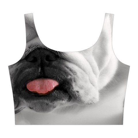 White Bulldog Midi Sleeveless Dress from ArtsNow.com Top Front