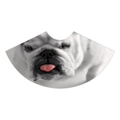 White Bulldog Midi Sleeveless Dress from ArtsNow.com Skirt Front