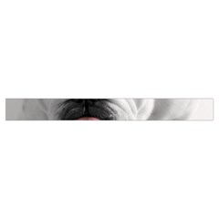 White Bulldog Medium Zipper Tote Bag from ArtsNow.com Strap
