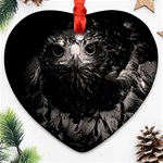 Hawk Ornament (Heart)