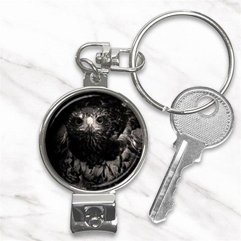 Hawk Nail Clippers Key Chain from ArtsNow.com Front