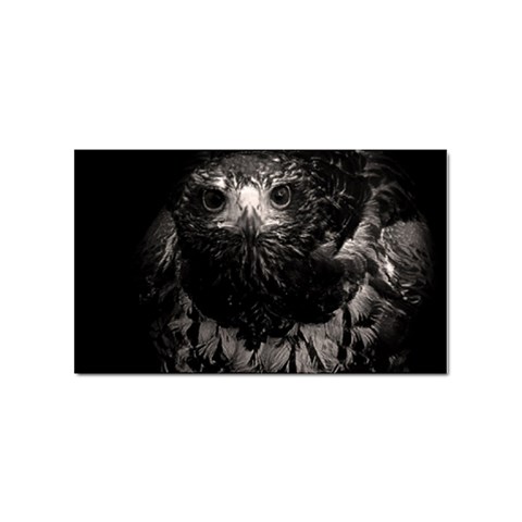 Hawk Sticker Rectangular (100 pack) from ArtsNow.com Front