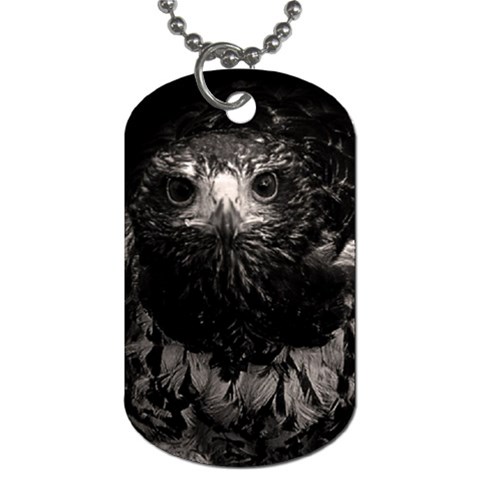 Hawk Dog Tag (Two Sides) from ArtsNow.com Front