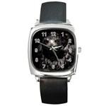 Hawk Square Metal Watch