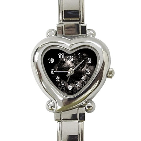 Hawk Heart Italian Charm Watch from ArtsNow.com Front