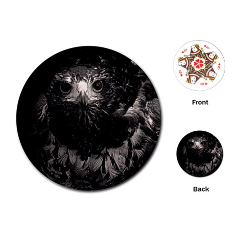 Hawk Playing Cards (Round) from ArtsNow.com Front