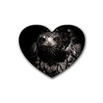Hawk Rubber Coaster (Heart)