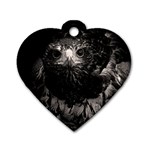Hawk Dog Tag Heart (Two Sides)