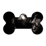 Hawk Dog Tag Bone (Two Sides)