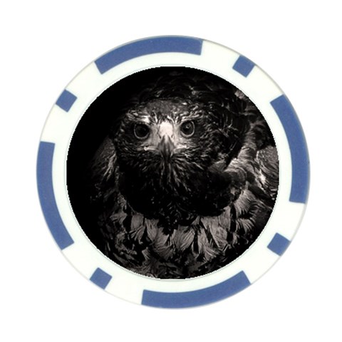 Hawk Poker Chip Card Guard (10 pack) from ArtsNow.com Back
