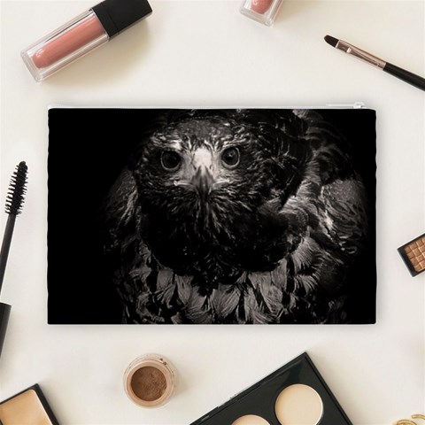 Hawk Cosmetic Bag (Large) from ArtsNow.com Back