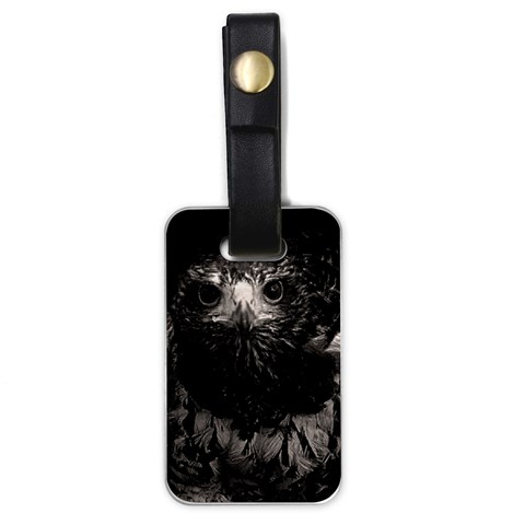 Hawk Luggage Tag (one side) from ArtsNow.com Front