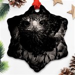 Hawk Ornament (Snowflake)