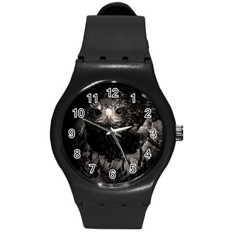 Hawk Round Plastic Sport Watch (M) from ArtsNow.com Front