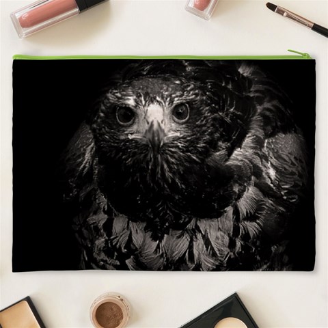 Hawk Cosmetic Bag (XXXL) from ArtsNow.com Back
