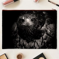 Hawk Cosmetic Bag (XXXL) from ArtsNow.com Back