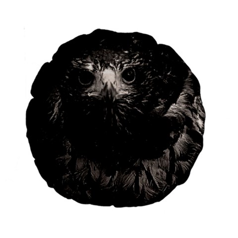Hawk Standard 15  Premium Round Cushion  from ArtsNow.com Back